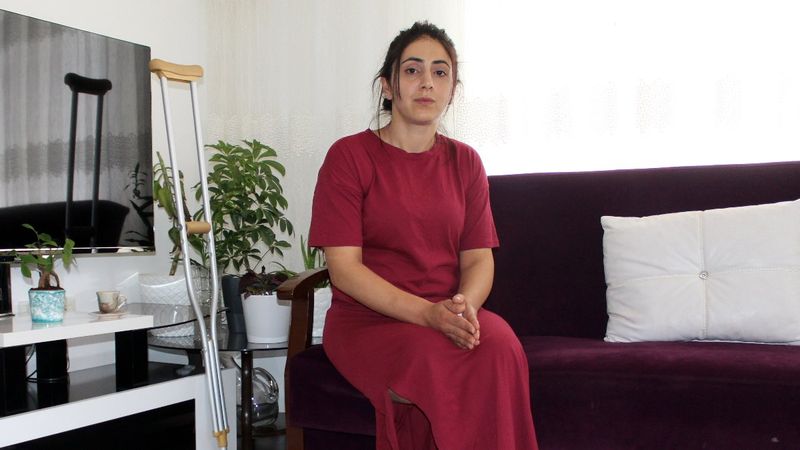 Antalya'da eşinin saldırısına uğrayıp bacağını kaybetti: Ölmek istemiyorum