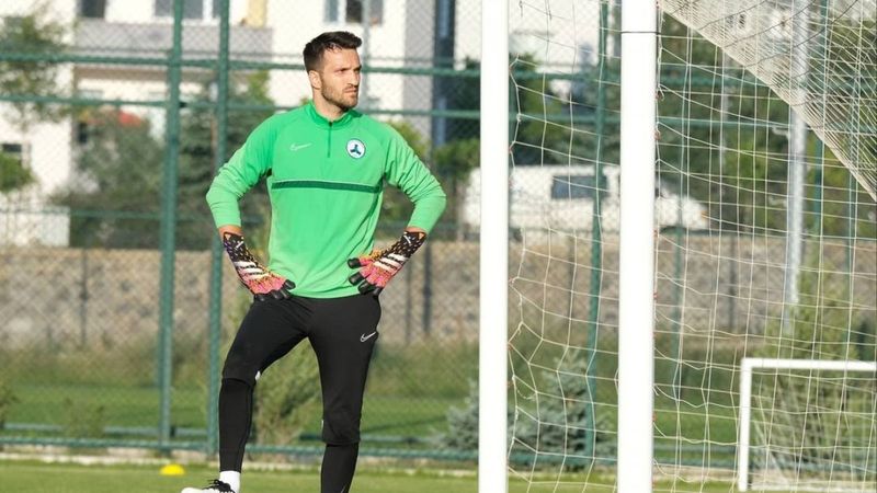 Transferi açıklanmayan Okan Kocuk, Giresunspor idmanında