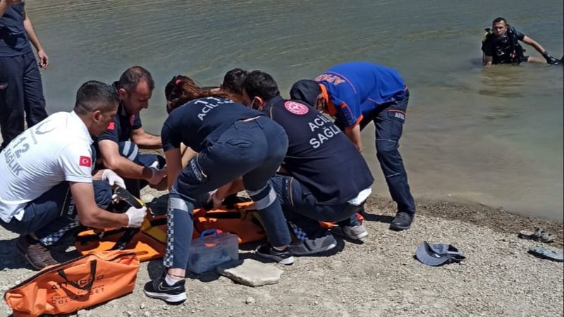 Kahramanmaraş'ta göle düşen baba ve oğlu boğuldu