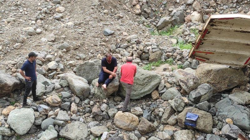 Trabzon’da kazanın ardından kaybolan 15 bin dolarını aradı