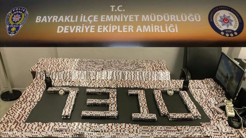 İzmir’de yeşil reçeteye tabi 7 binden fazla hap ele geçirildi