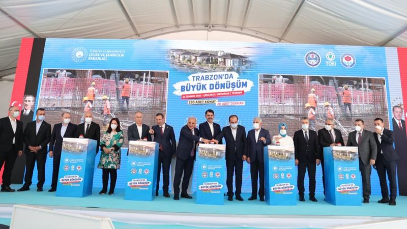 Murat Kurum'dan Trabzon'a kentsel dönüşüm müjdesi