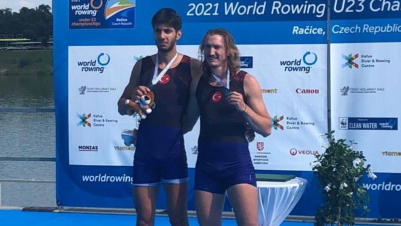 Milli sporcular 23 Yaş Altı Dünya Kürek Şampiyonası'nda üçüncü oldu