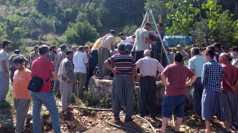 Mersin'de oğlağını kurtarmak isteyen adam, kuyuya düşüp öldü