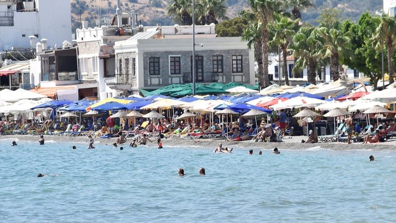 Muğla sahillerinde yoğunluk