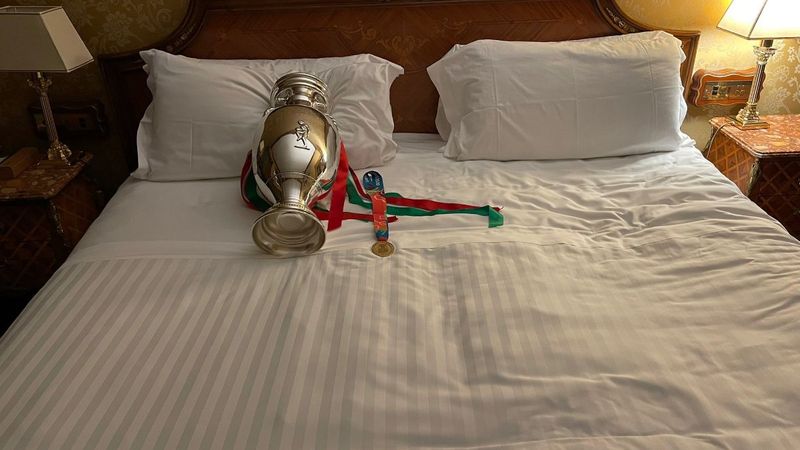 Chiellini, EURO 2020 kupasıyla uyudu