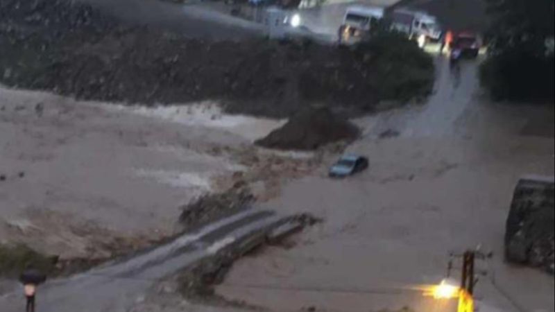Giresun'da baraj kapakları açıldı, düğünde mahsur kaldılar