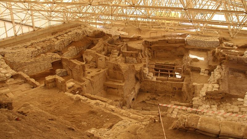 Çatalhöyük'te ikinci bir mahalle ortaya çıkarıldı