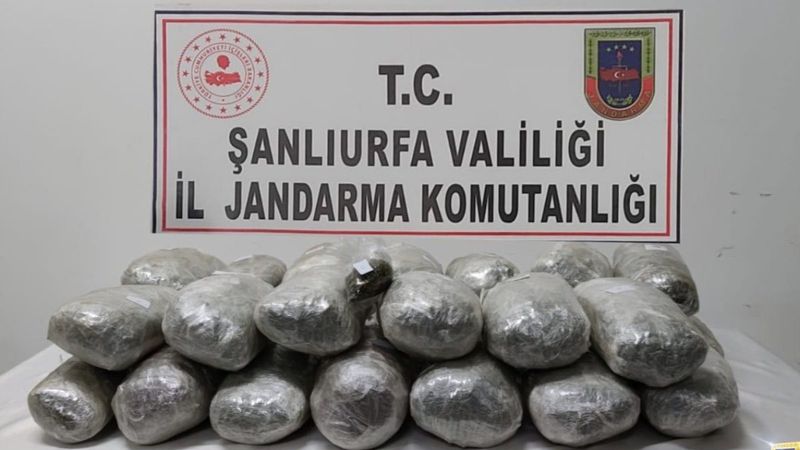 Şanlıurfa'da narkotik baskını: 10 gözaltı