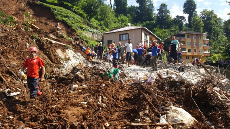 Rize’de selden etkilenen 188 kişiye psikososyal destek veriliyor