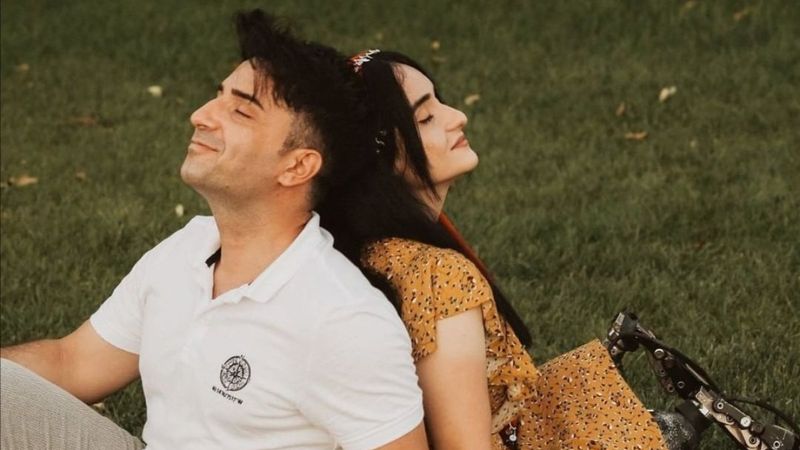 Manisa'da bacaklarını kaybeden Mizgin, en büyük destekçisiyle evlendi