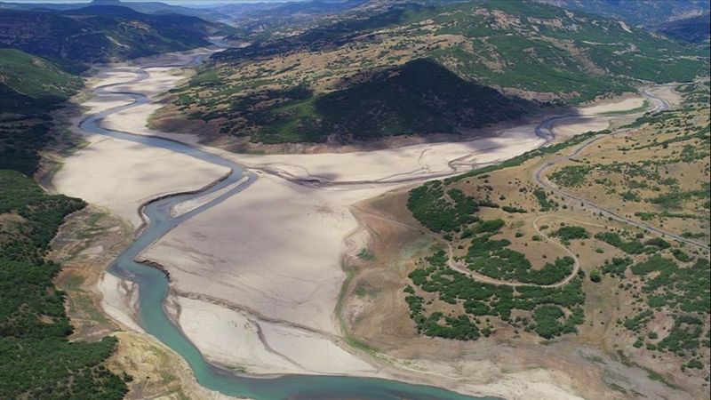 Bingöl'deki su kaynakları kuraklıktan etkilendi