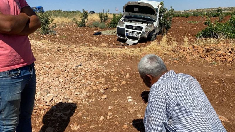 Şanlıurfa'da kazada ölen kızının başından ayrılmadı