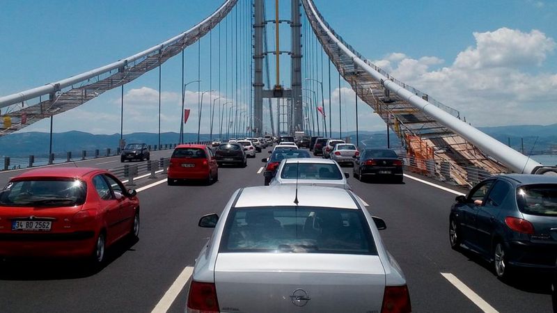 Osmangazi Köprüsü rekor kırdı