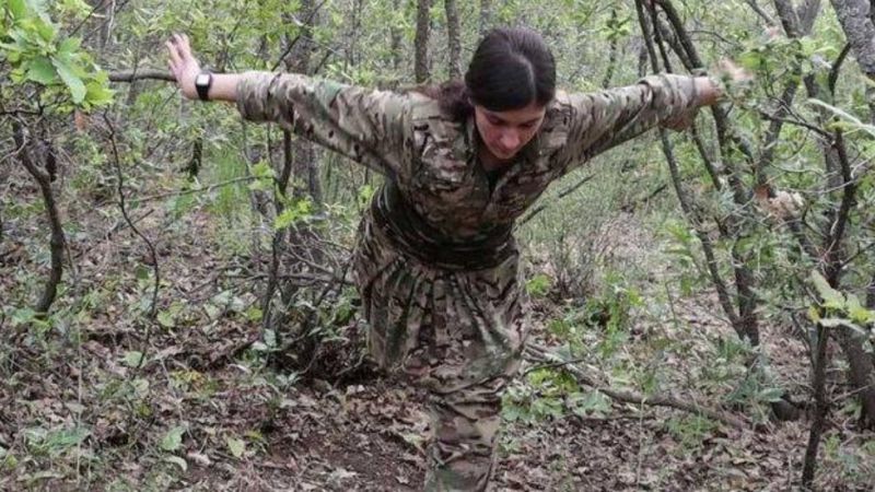 Terör örgütü PKK'nın İzmirli balerini