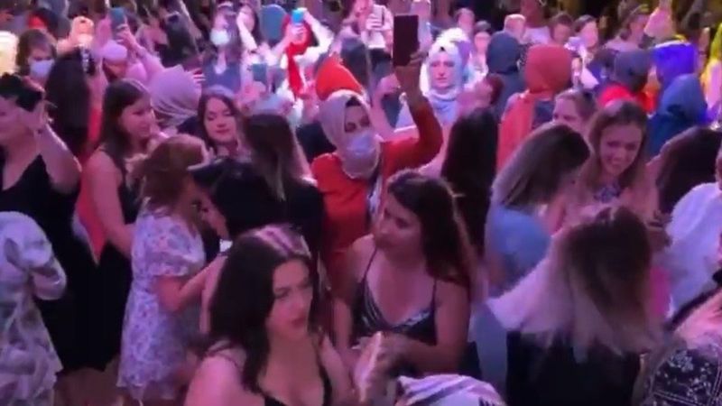 Bursa'da korona matinesi