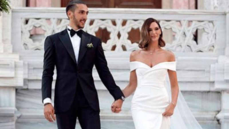 Almeda Abazi'nin kardeşi Kenan Sipahi ile evlendi! Nikah sonrası ilk işi...