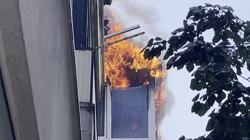 Üsküdar’da evde unutulan sigara yangına sebep oldu