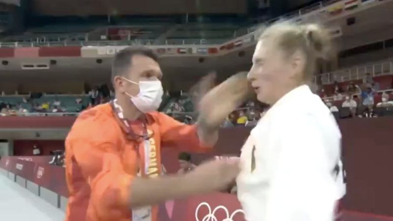 Martyna Trajdos tokat atan hocasını savundu