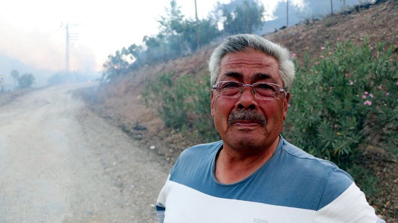 Kozan'daki orman yangınına müdahaleler sürüyor