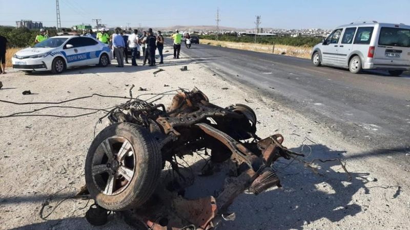 Gaziantep'te trafik kazası: 4 yaralı