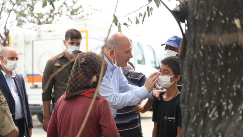 Süleyman Soylu: Tüm imkanlarımızla vatandaşlarımızın yanındayız