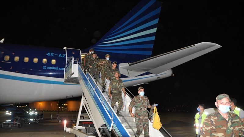 Azerbaycanlı ekip, yangınlarla mücadele için Türkiye'de