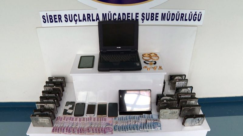 Adana ve 7 ildeki sahte ilan dolandırıcıları yakalandı