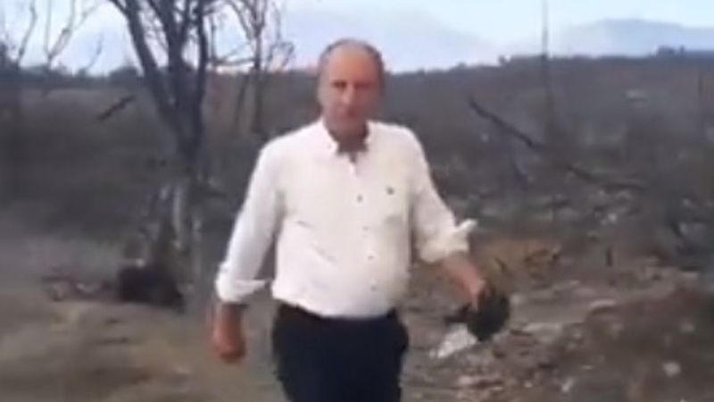 Muharrem İnce’ye Manavgat’ta tepki