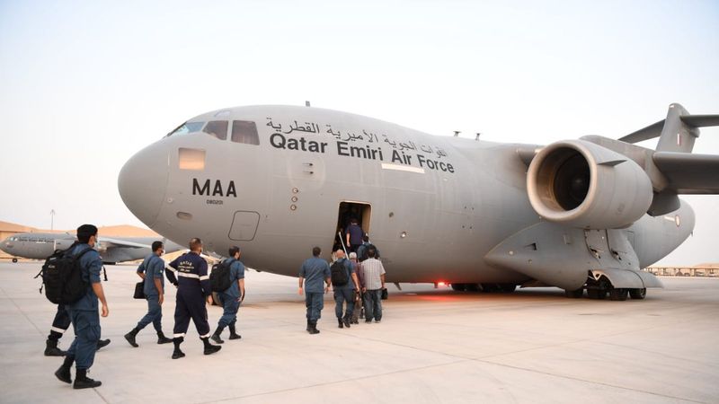 Katar'dan, Türkiye'ye orman yangınları için destek
