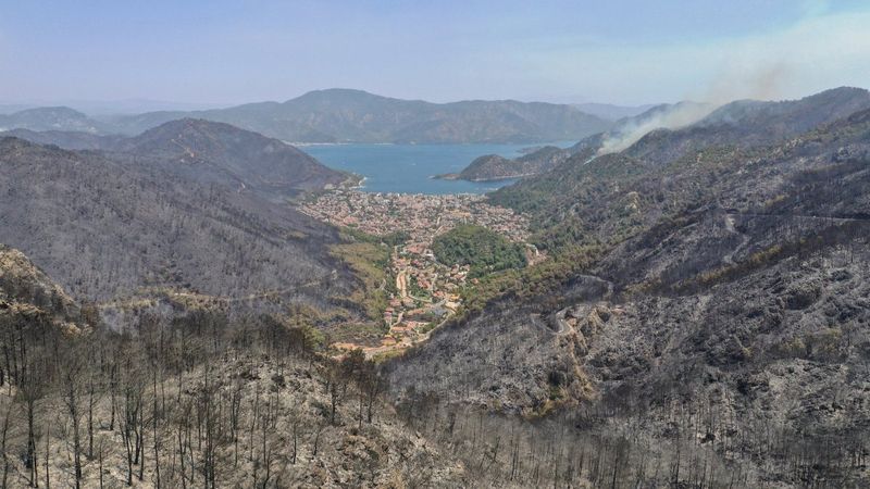 Marmaris İçmeler'de yürek yakan kare