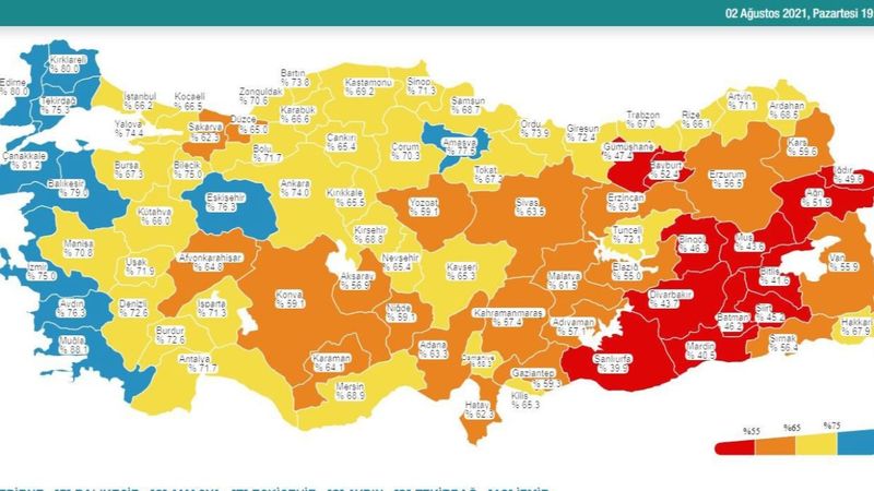 Bugün vaka sayısı kaç, kaç kişi öldü? 2 Ağustos koronavirüs tablosu
