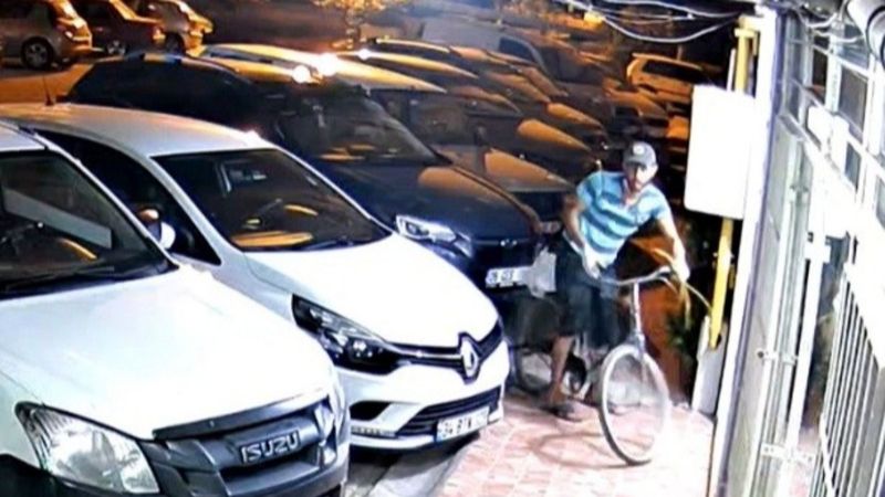 Osmaniye’de siteye girip doğalgaz kablolarını çaldı