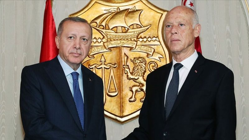 Cumhurbaşkanı Erdoğan, Tunus Cumhurbaşkanı ile görüştü