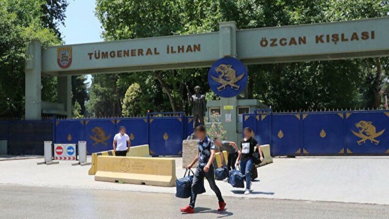 Denizli'de kışla yakınında yangın çıkarmaya çalışan şüpheli yakalandı