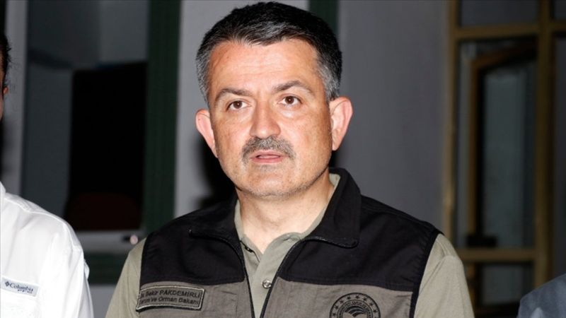 Bekir Pakdemirli, yangınlarla ilgili son durumu açıkladı