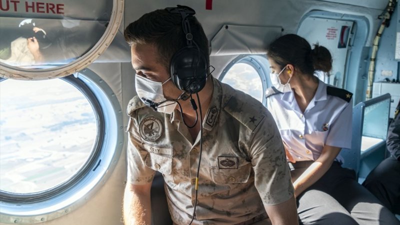 Uludağ'da yangın ihtimaline karşı havadan denetim