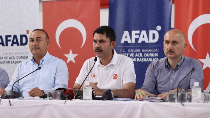 Antalya'daki yangına ilişkin son durum