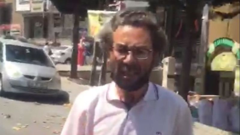 Esenyurt'ta hırsız, esnafa yakalanınca kovalamaca başladı