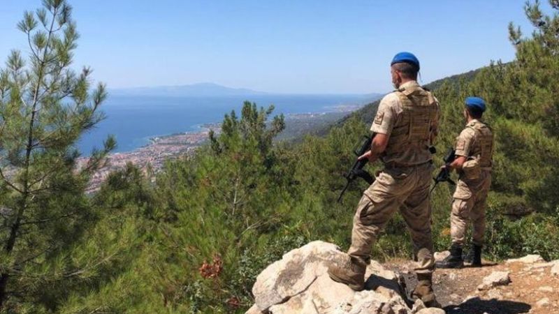 Kazdağları'nı yangınlara karşı komandolar korumaya aldı