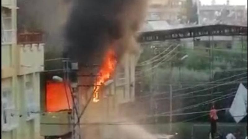 Adana’da şalgam imalathanesinde yangın