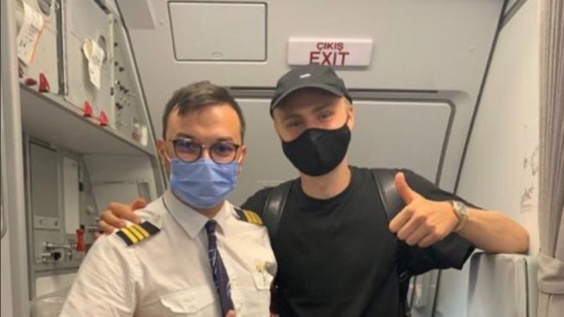 Victor Nelsson, İstanbul'a geldi