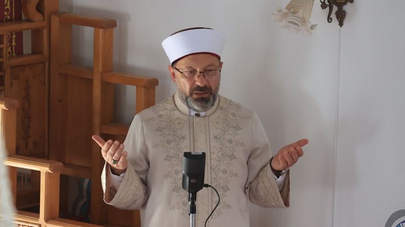 Ali Erbaş'tan afetlerle mücadelede birlik çağrısı