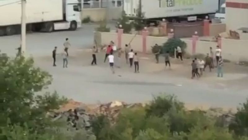 Antalya’da yabancı uyruklu şahıslar arasında sopalı kavga
