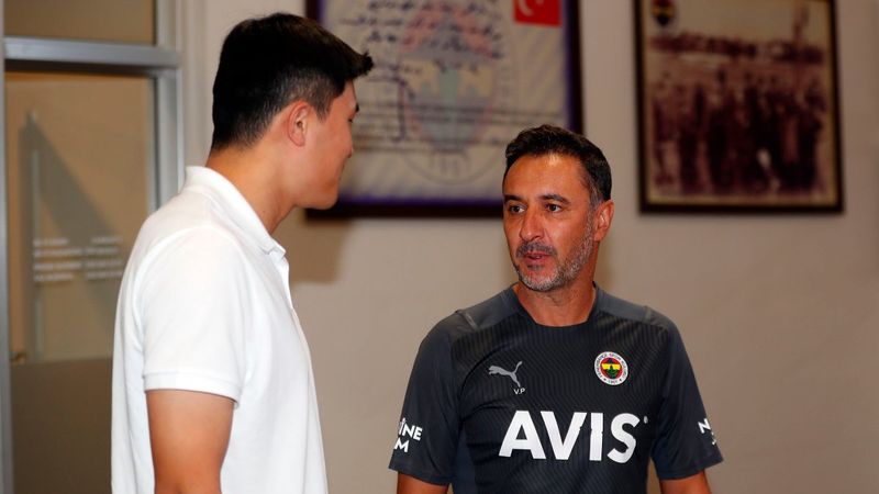 Min-Jae Kim, takım arkadaşlarıyla tanıştı