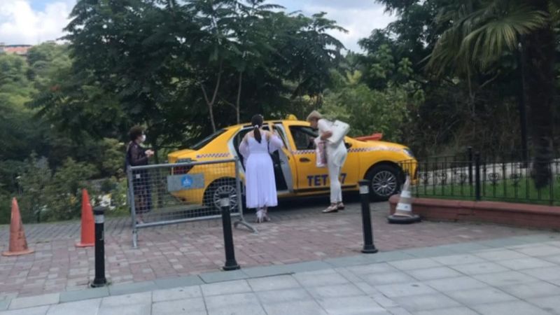 Taksim'den Maçka'ya 200 lira isteyen taksici engellendi