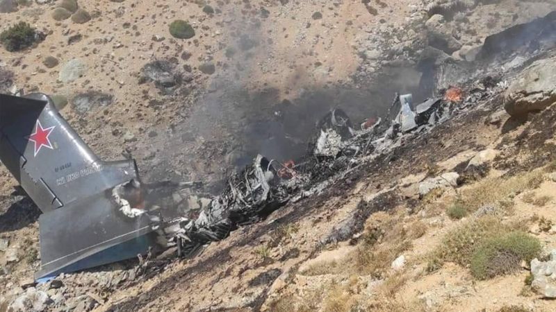 Kahramanmaraş'ta yangın söndürme uçağının çakılma anı