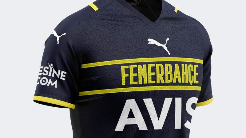Fenerbahçe'nin üçüncü forması tanıtıldı