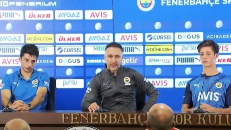 Vitor Pereira: Sahada çok iyi iki karakter gördüm