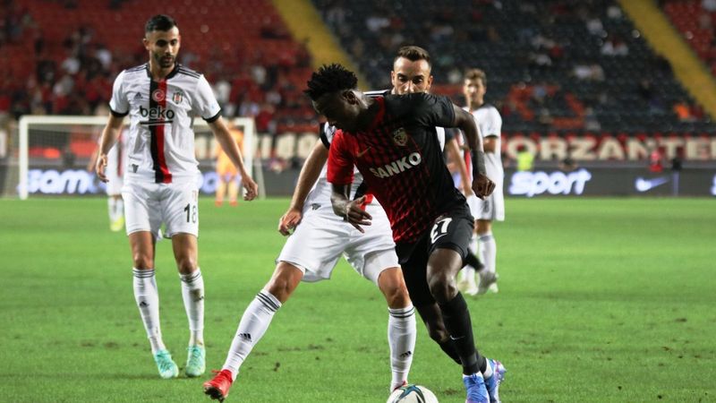 Beşiktaş, Gaziantep'ten 1 puanla döndü